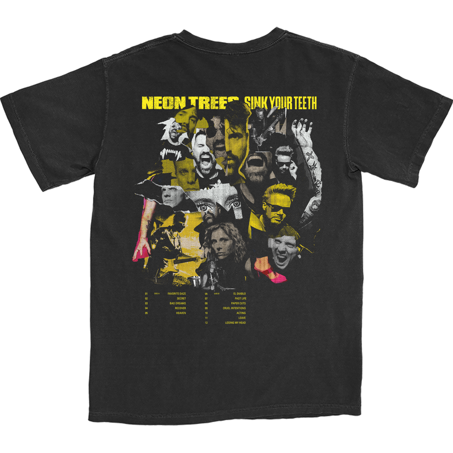 Sink Your Teeth Collage Tee