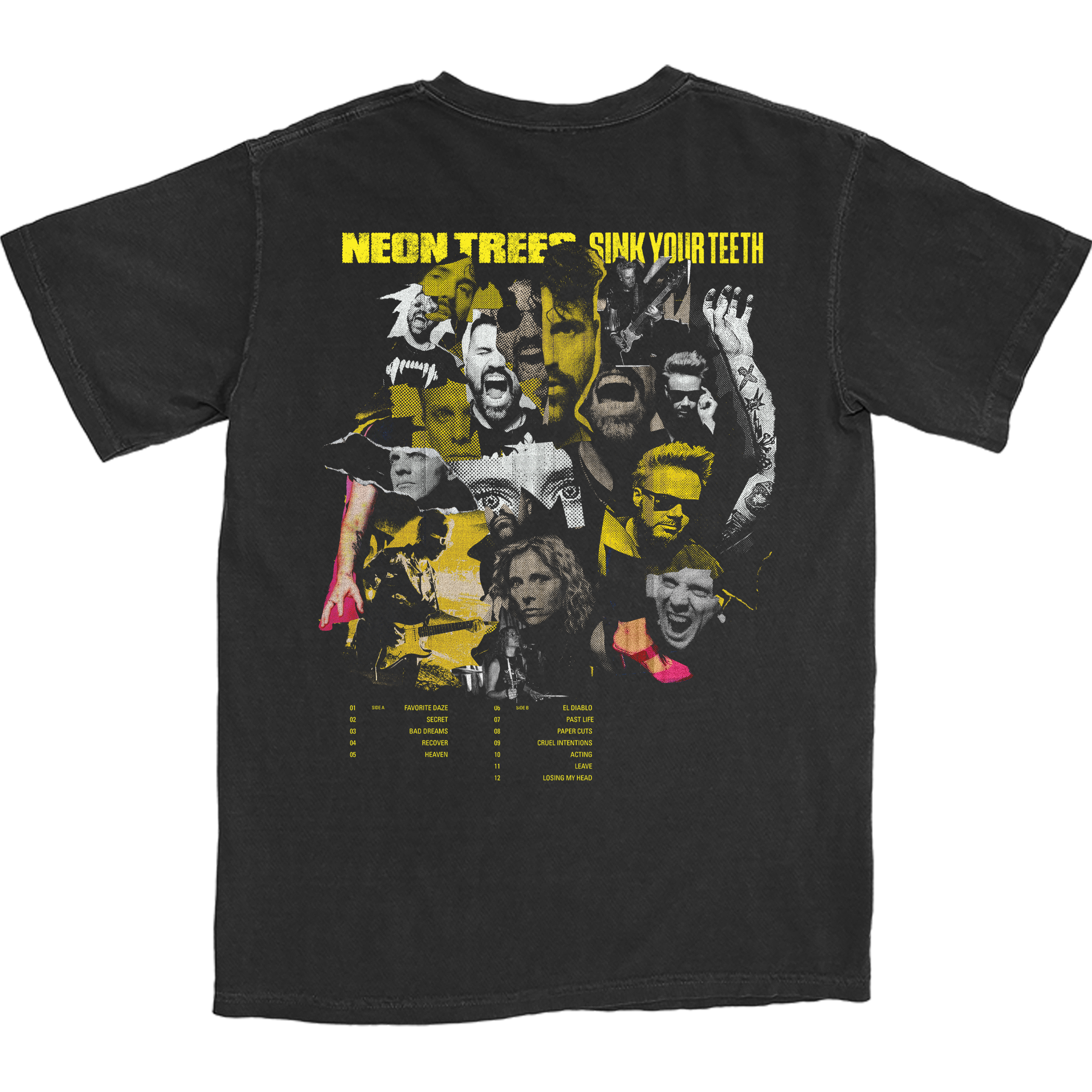 Sink Your Teeth Collage Tee